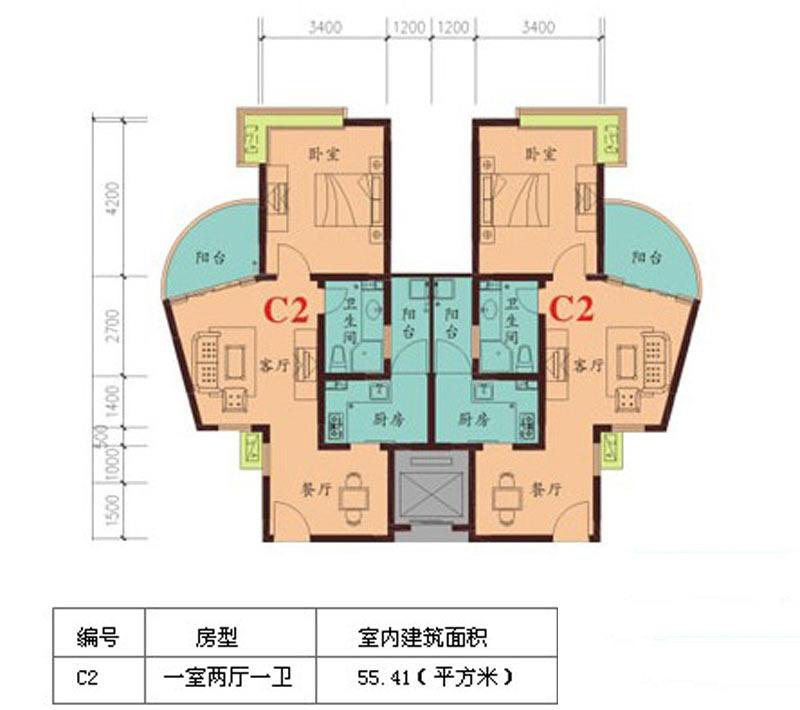 C2户型