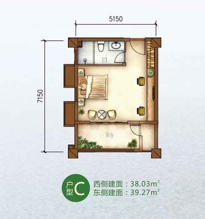 C户型