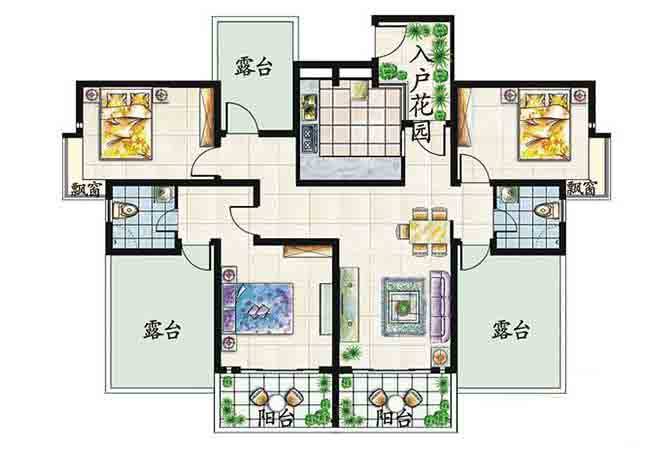 A6-蓝海豪庭户型