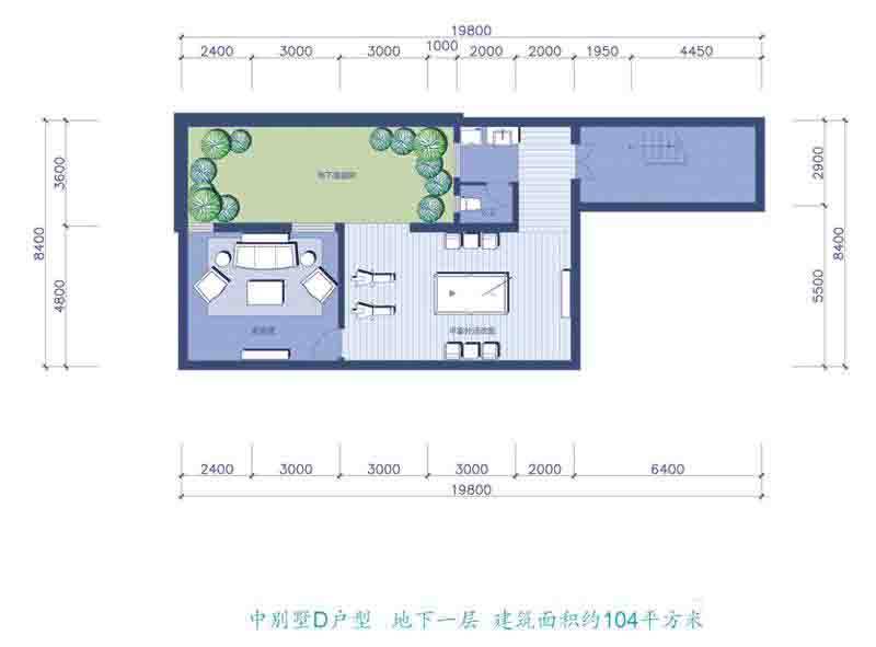 D户型-地下一层