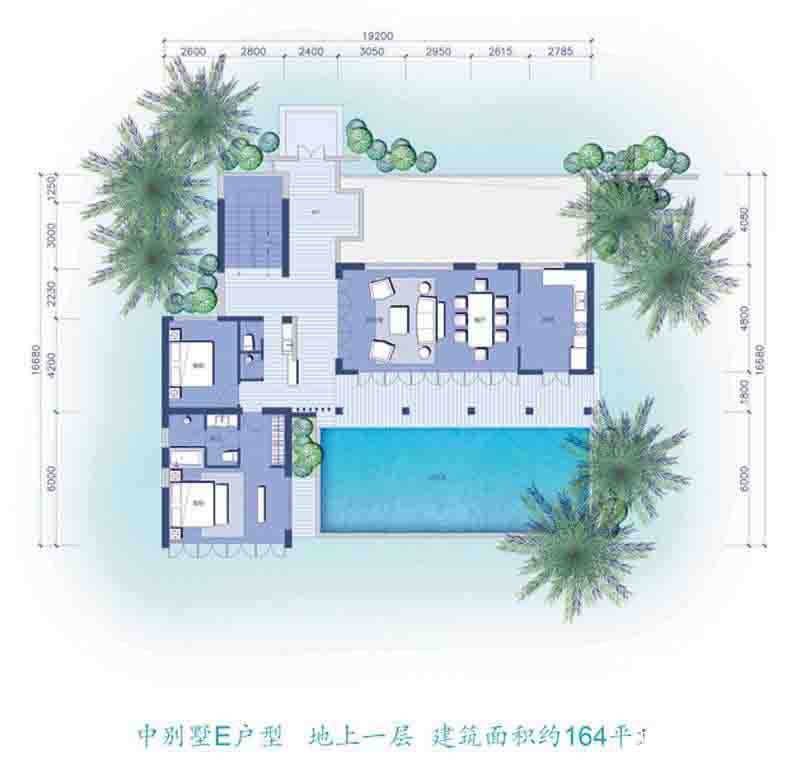 E户型-地上一层