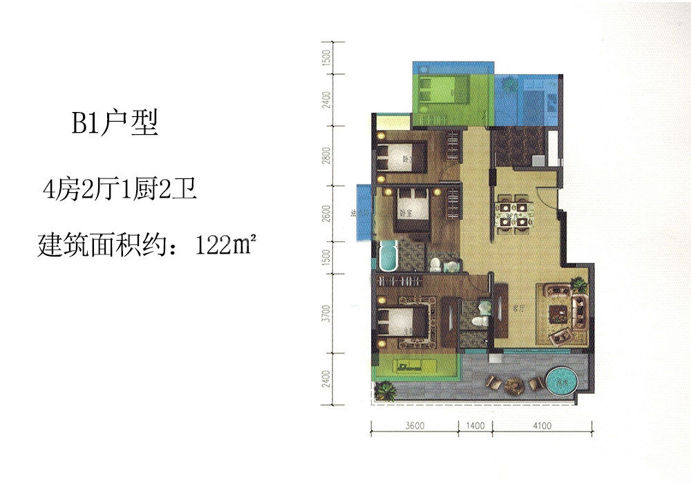 B1户型