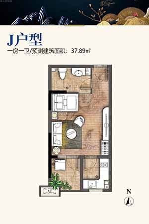 J户型
