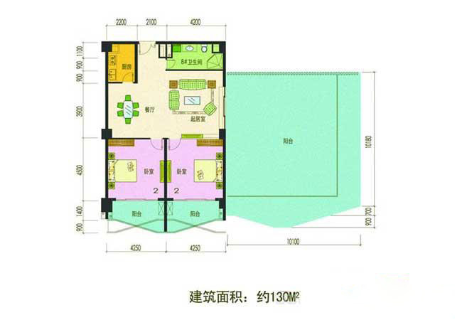 二居户型