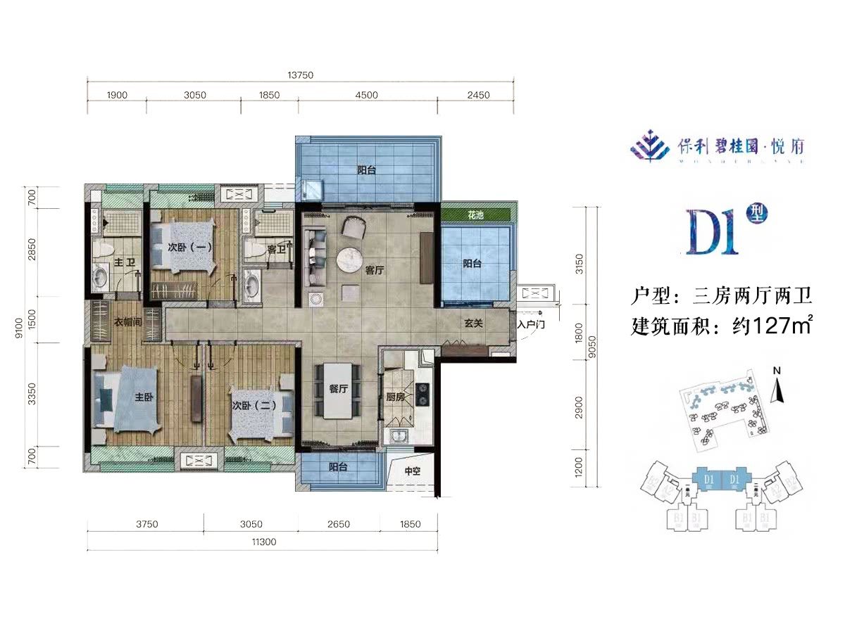 D1户型