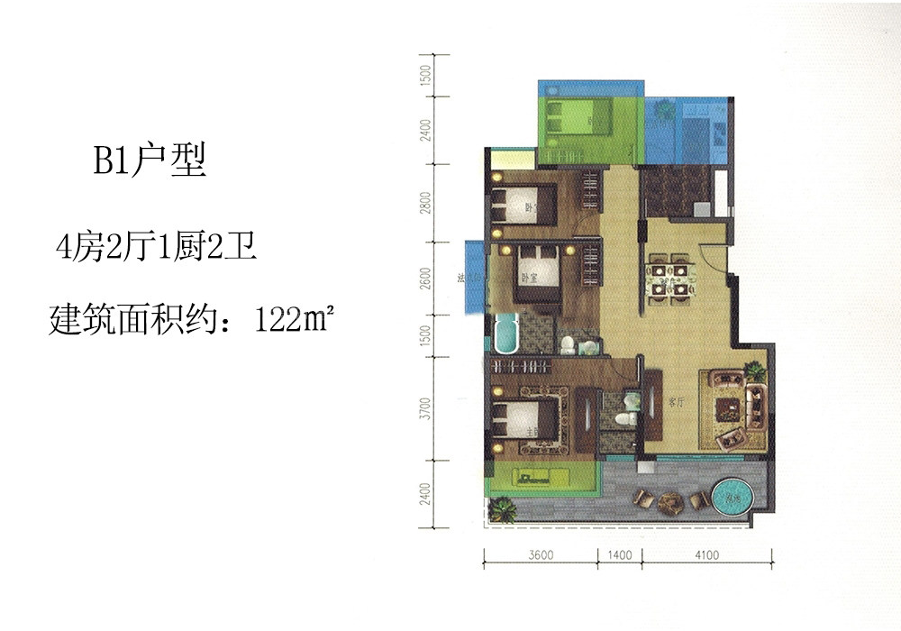 B1户型