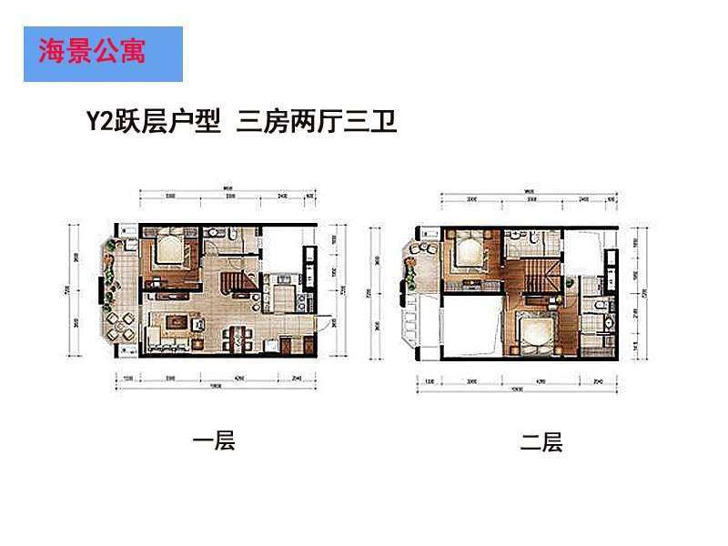3室2厅3卫0厨 