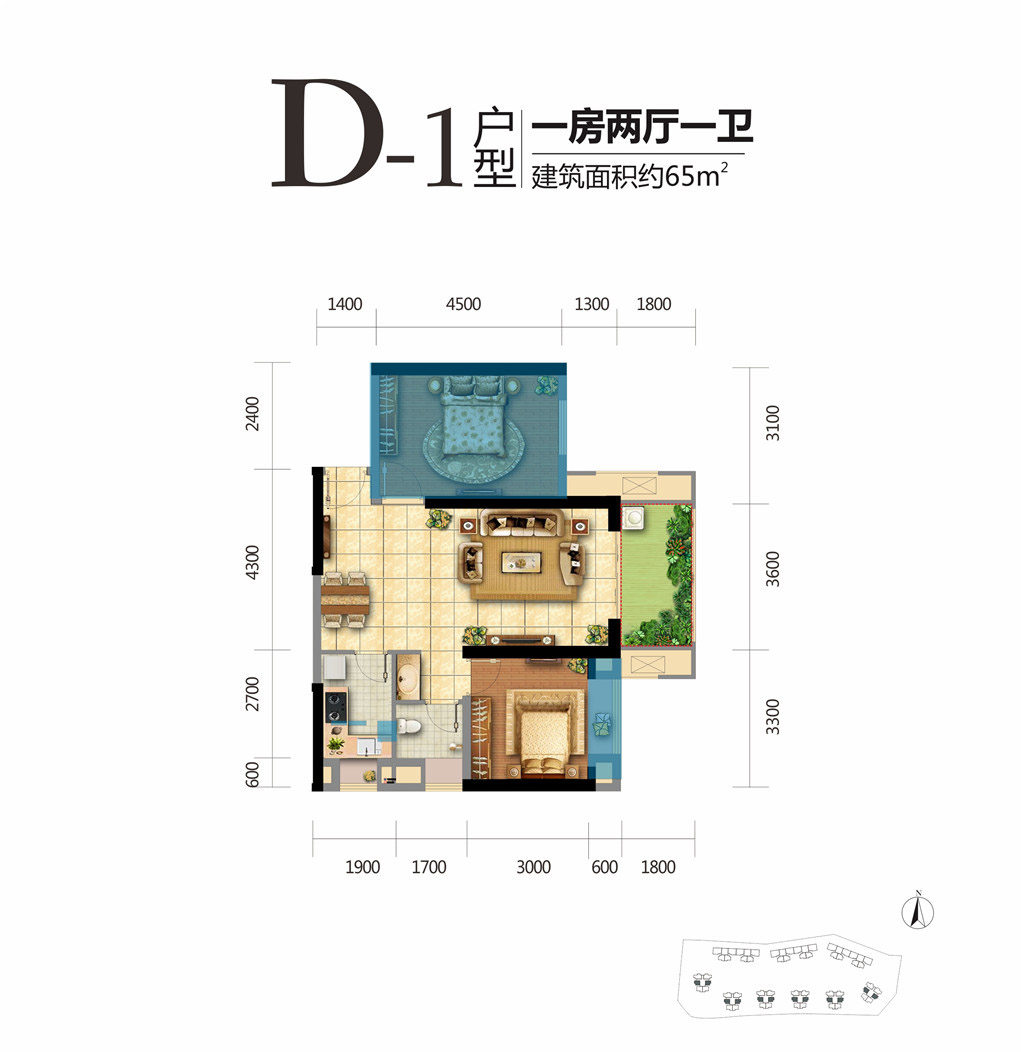 D-1户型