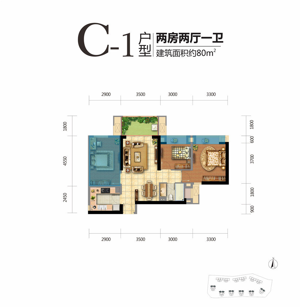 C-1户型
