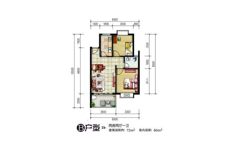 B1b户型