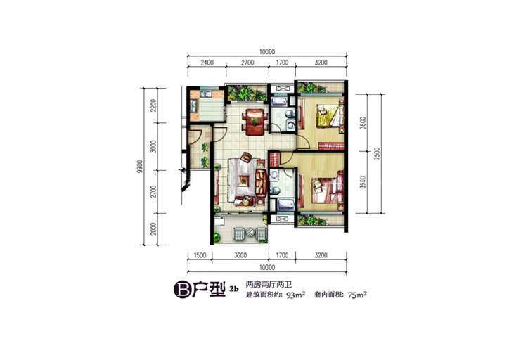 B2b户型