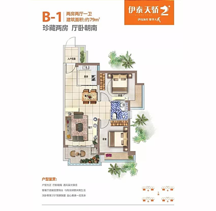 二期B-1户型