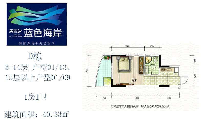 D栋01 13 01 09户型