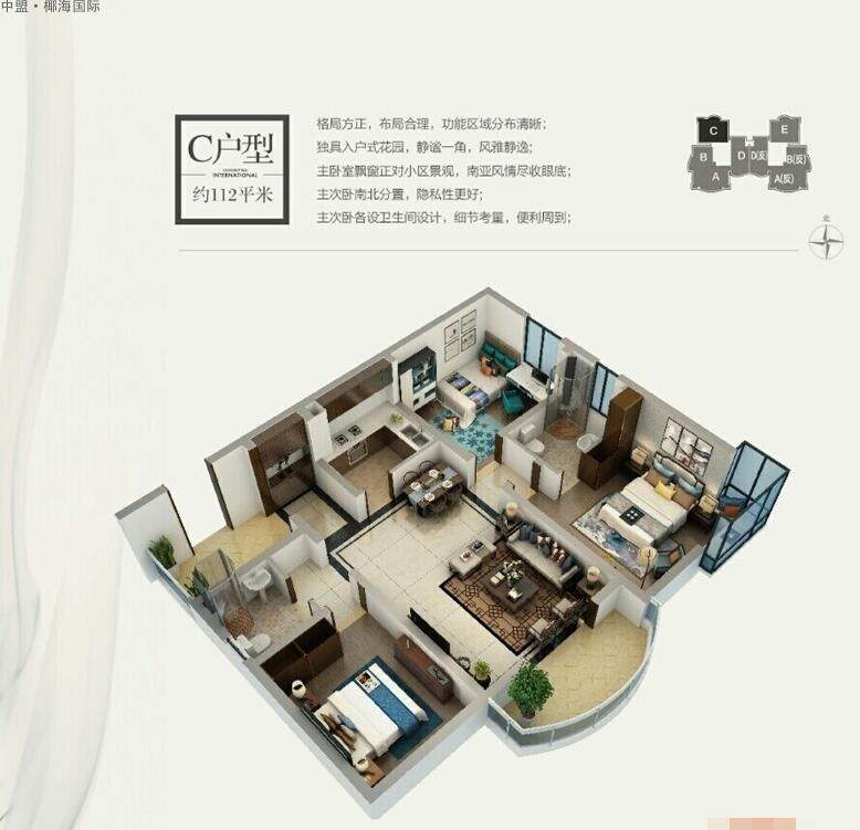 C户型