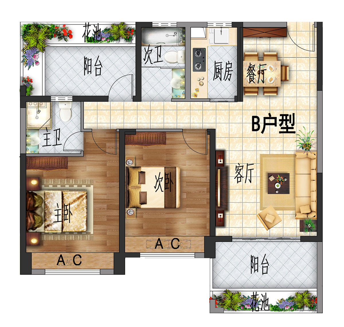 B户型