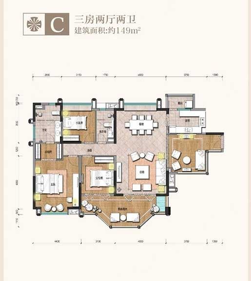 C户型