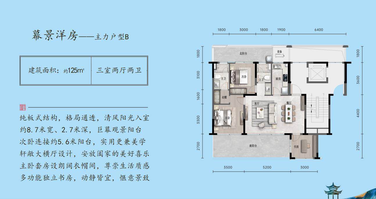 幕景洋房B户型