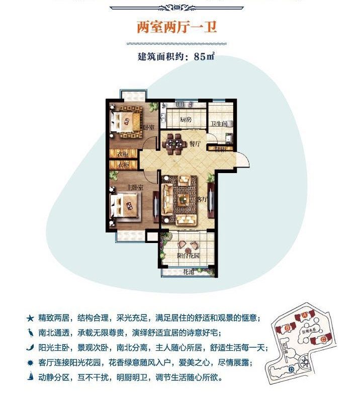 二居户型