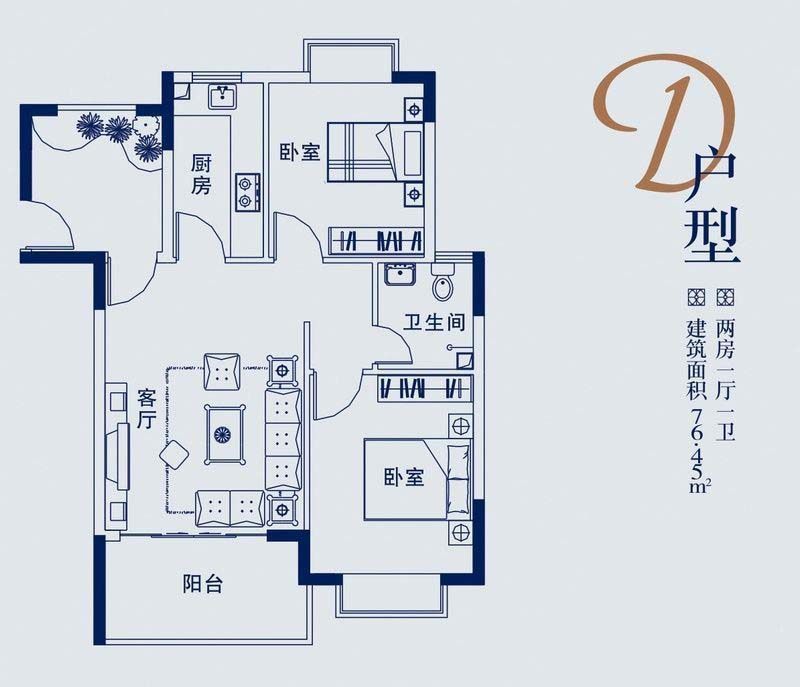 D户型