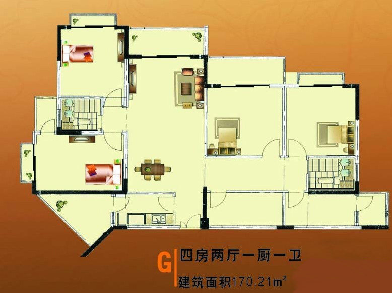 G户型