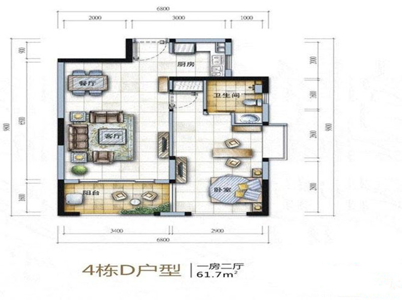 4栋D户型