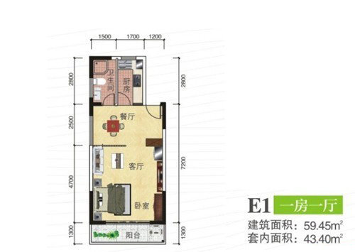 E1户型