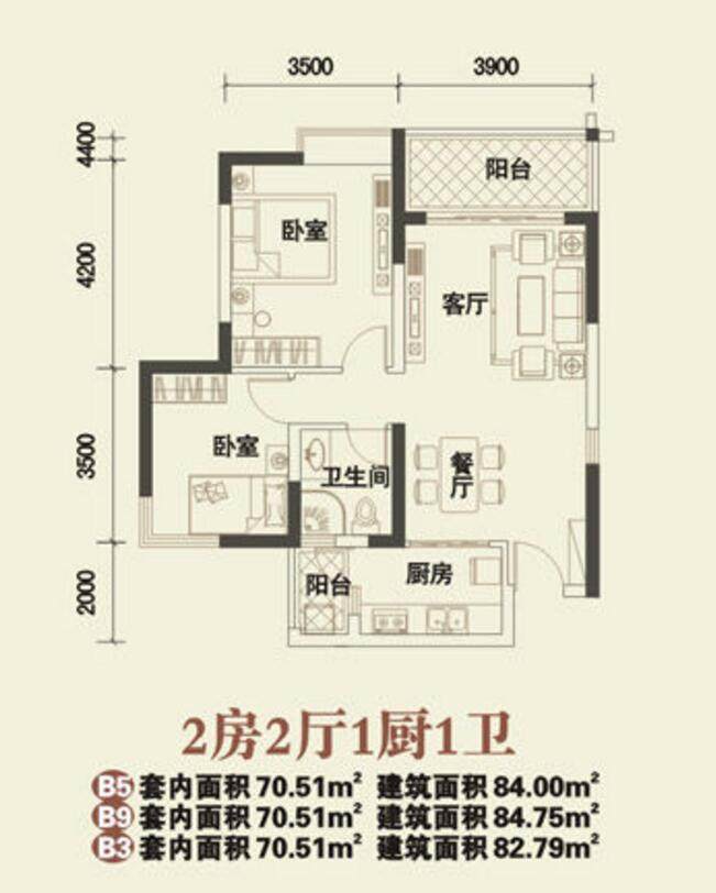 B5-B9-B3户型
