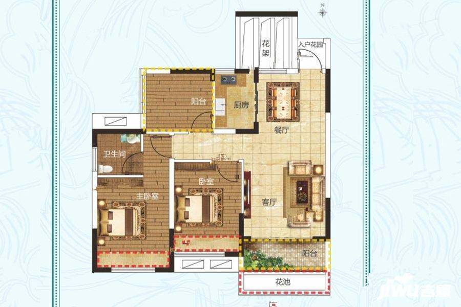 2室户型