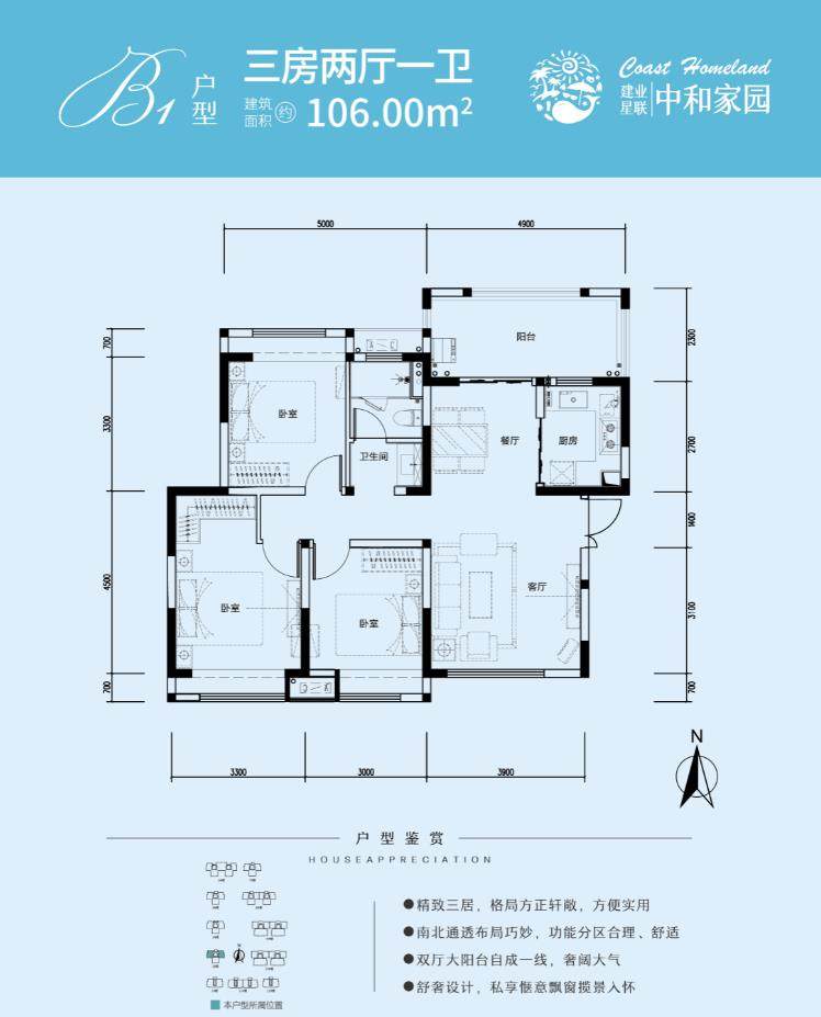 B1户型