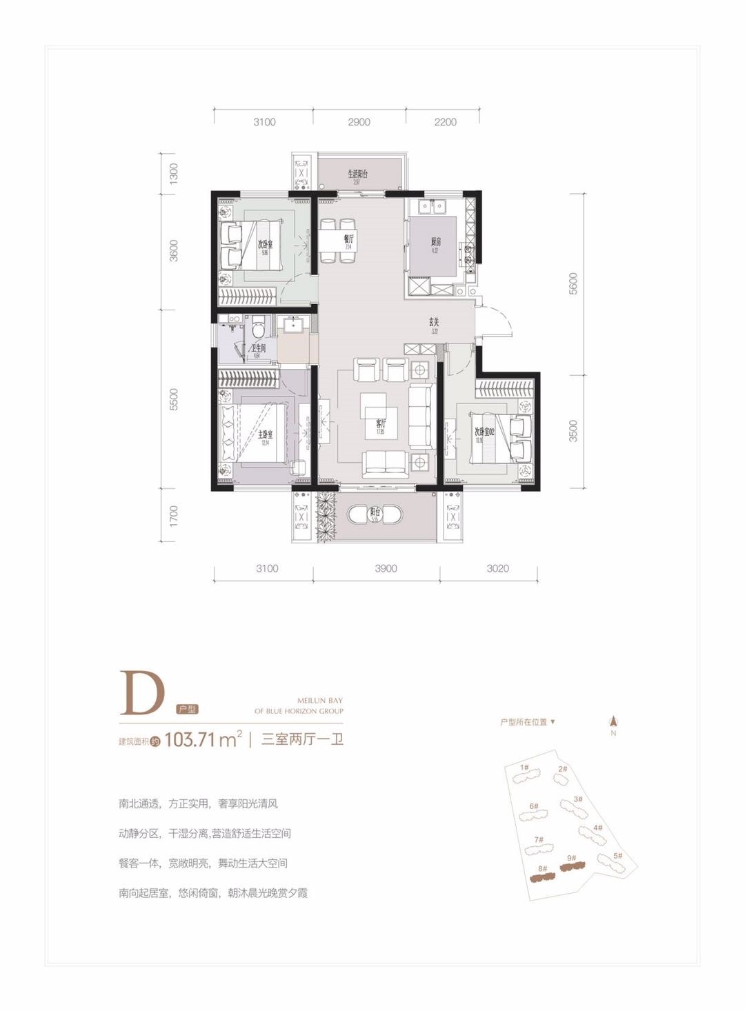 D户型