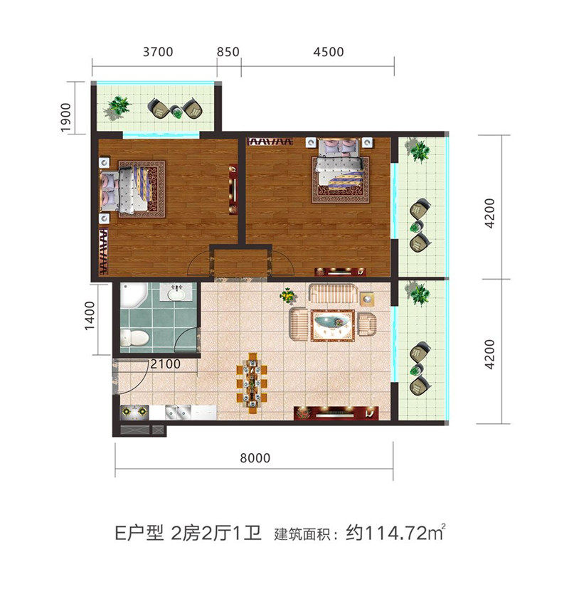 E户型