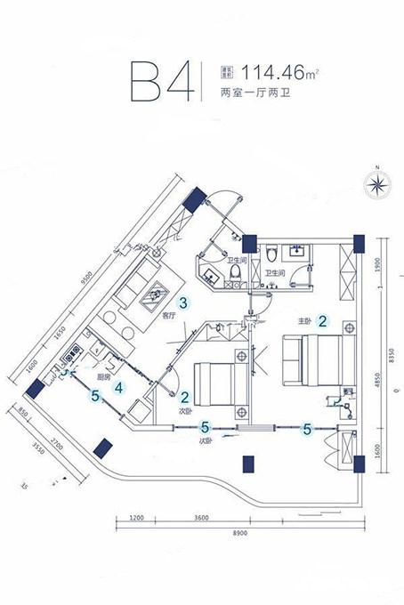 11-12#B4户型