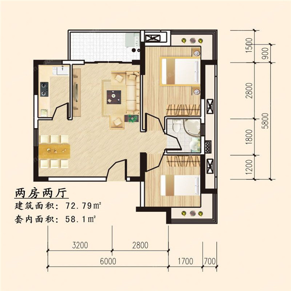 F户型