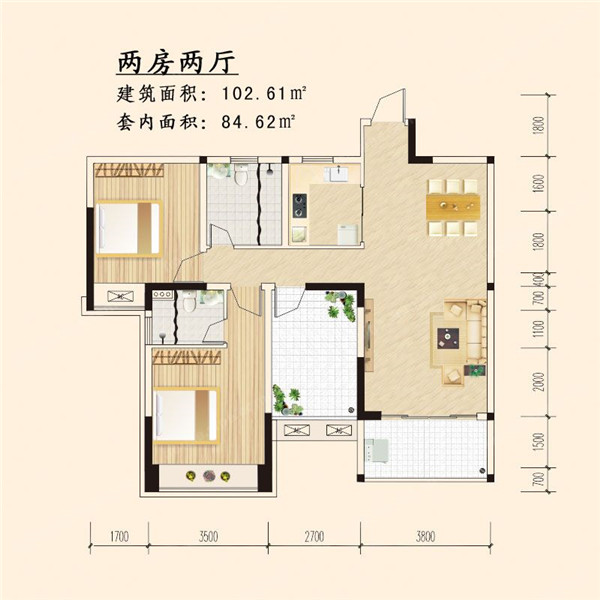 I户型