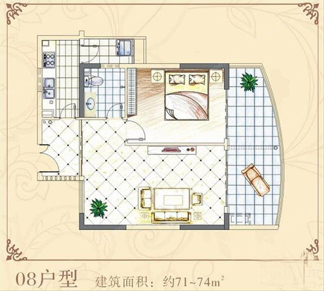08户型
