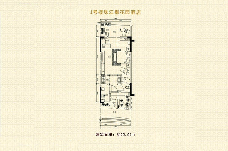 1栋D户型