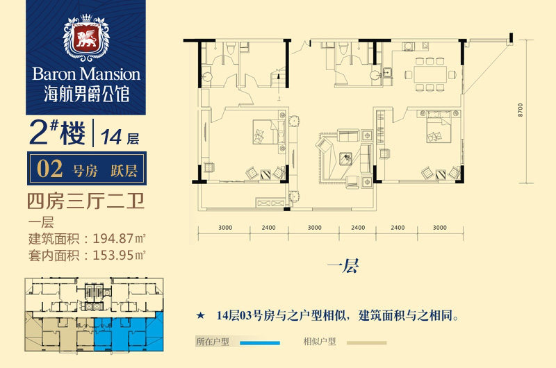 2栋楼14层02号