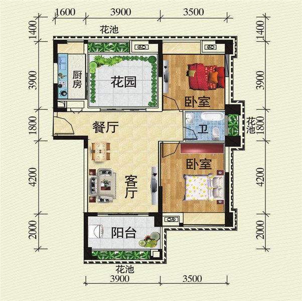 D户型