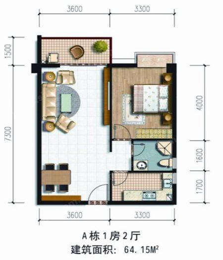 A栋2户型