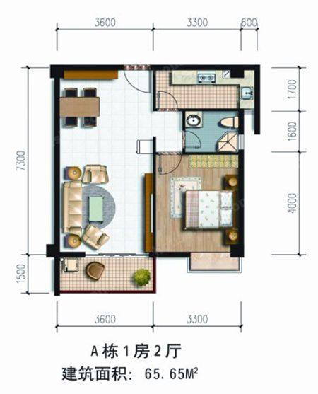 A栋3户型