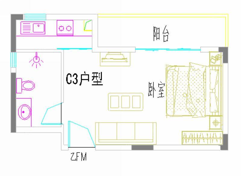 3、4#C3户型