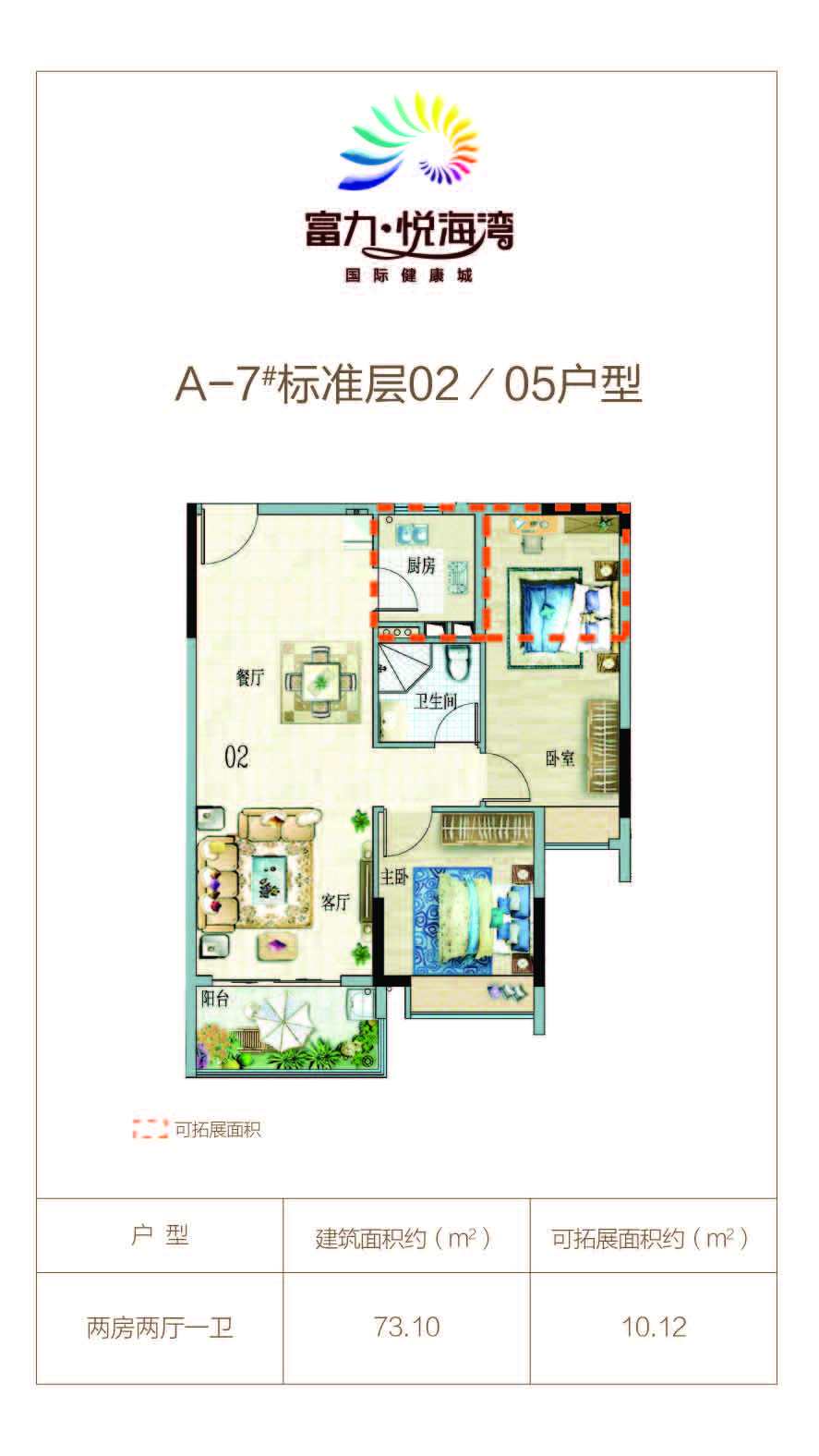 A-7#标准层02/05户型