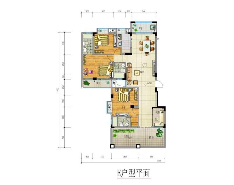 E户型