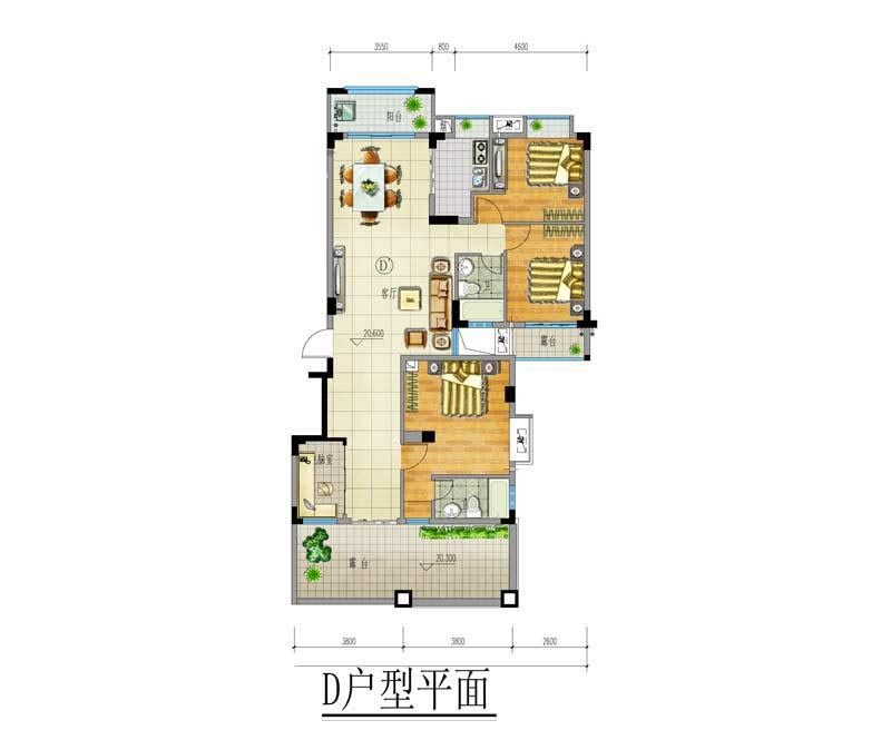 D户型