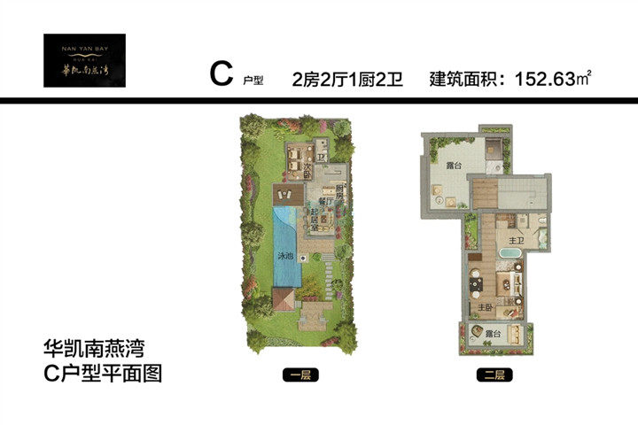 C户型 （平面层）