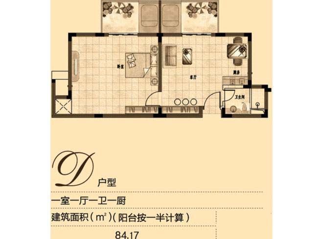 D户型