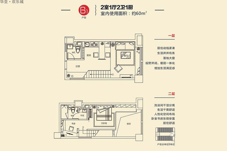 B1户型