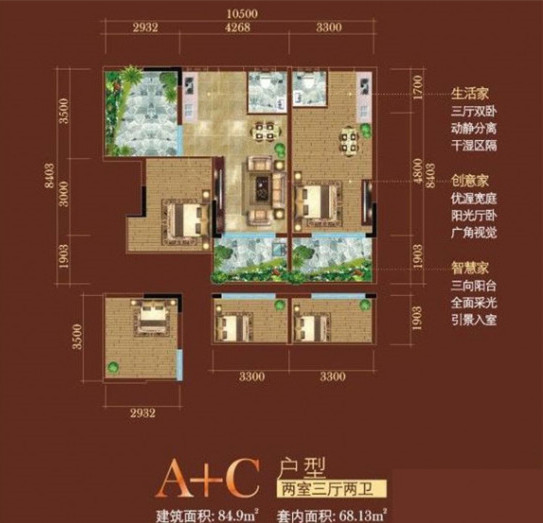 A+C户型