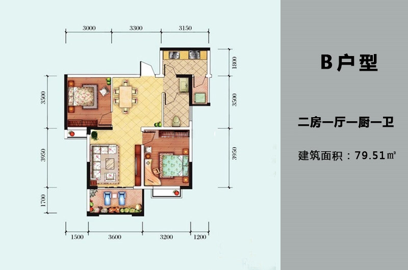 B户型