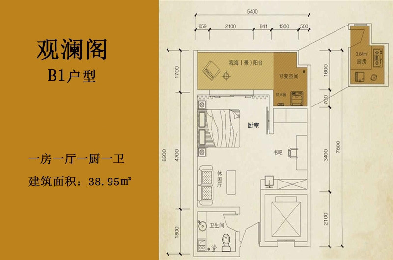 观澜阁B1户型